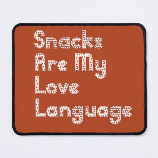 Item preview, Snacks Are My Love Language, cute love shirt, valentines tee, valentine shirt designed and sold by amazinGraphic.