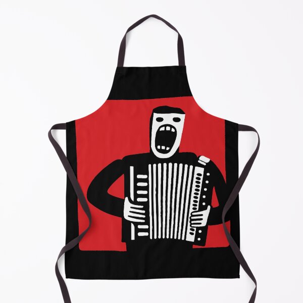 Item preview, another loudly screaming accordion player designed and sold by close-up.biz.
