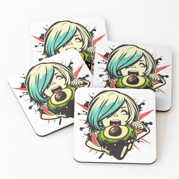 Item preview, Avocado Lover Girl designed and sold by Bondoboxy.