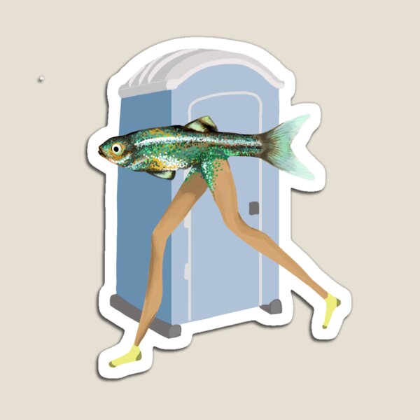 Item preview, Fish with legs designed and sold by ScribbleToe.