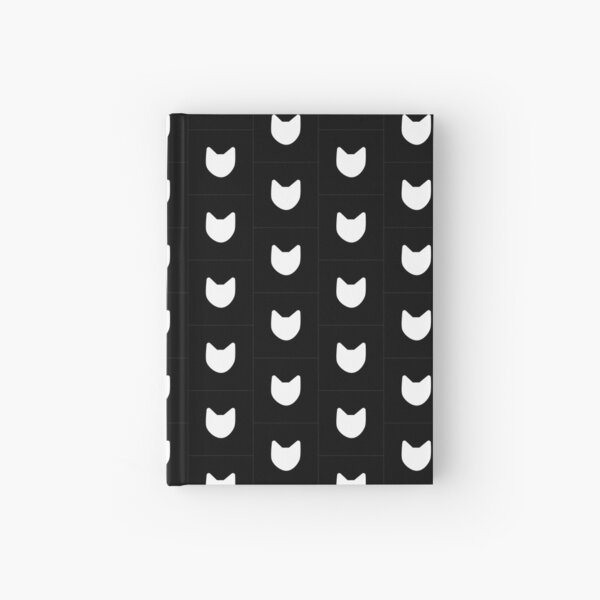 Cats, Cats, Cats (in Black) Hardcover Journal