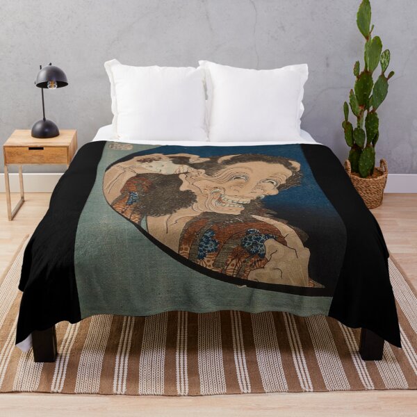 Item preview, Japanese Hannya Demon - Hokusai designed and sold by ArtByKevG.