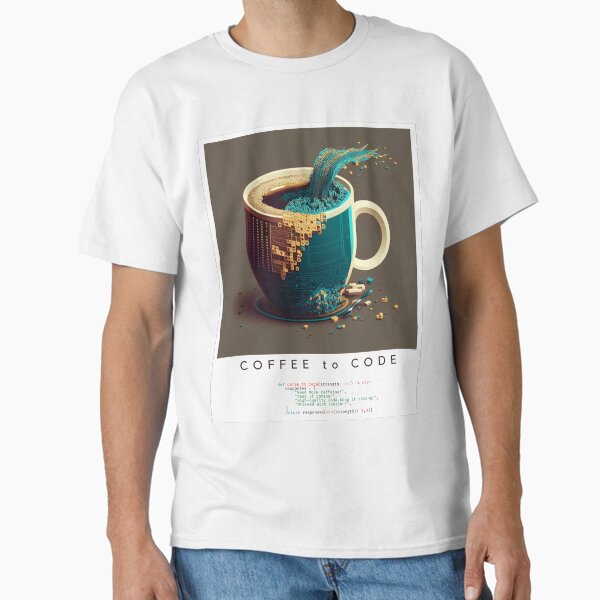 Item preview, Programming: turning coffee into code designed and sold by andreipopescu.