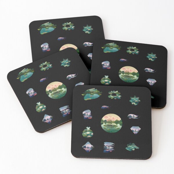 Item preview, Water Lillies Monet -Claude Monet Art Remake Design Art Pack  designed and sold by CandyDroidMerch.