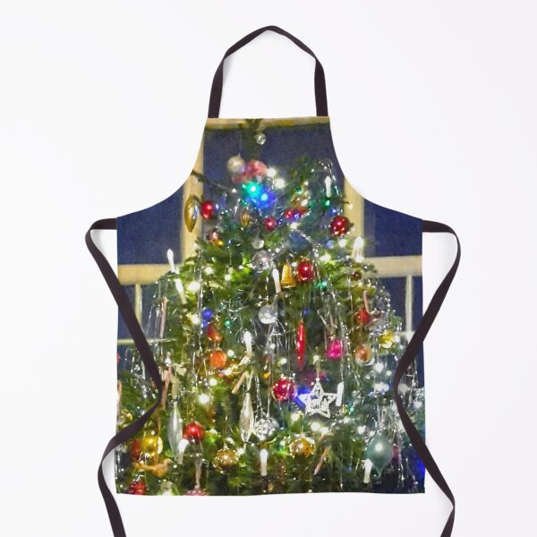 Item preview, Árbol de Navidad con velas y luces, dentro de un ventanal. designed and sold by claireseyeview.
