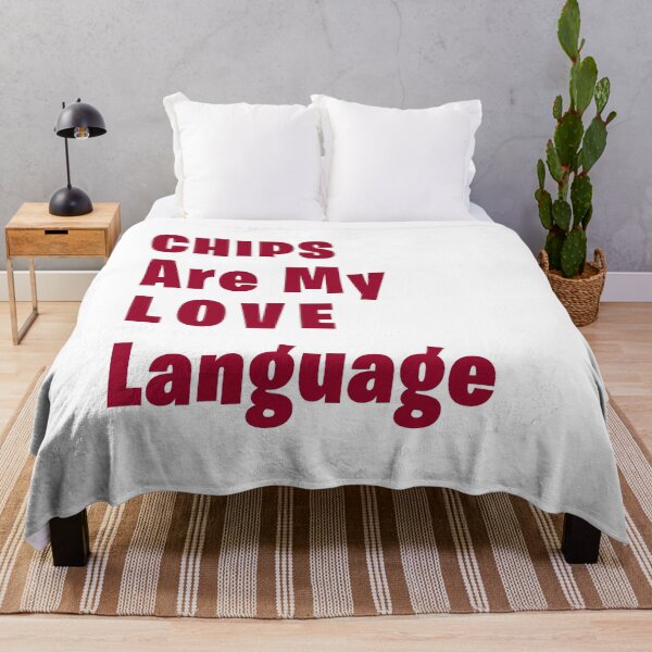 Item preview, CHIPS Are My Love Language, cute love shirt, valentines tee, valentine shirt designed and sold by amazinGraphic.