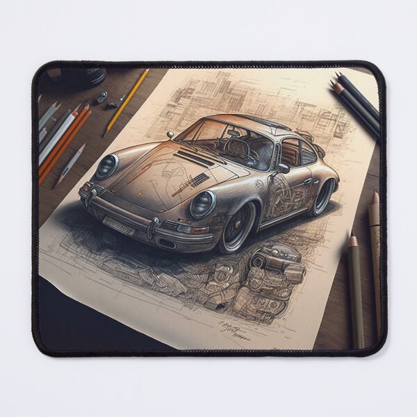 Item preview, Car cut print with huge headlights designed and sold by osssoconcept.