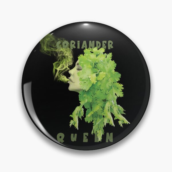 Item preview, Coriander Queen,  Funny Cilantro, Funny Shirts designed and sold by saimzgraphics.