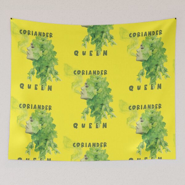 Item preview, Coriander Queen,  Funny Cilantro, Funny Shirts designed and sold by saimzgraphics.