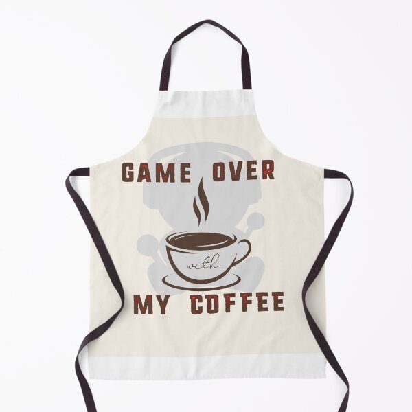 Item preview, game over with my coffee designed and sold by Rbl20.