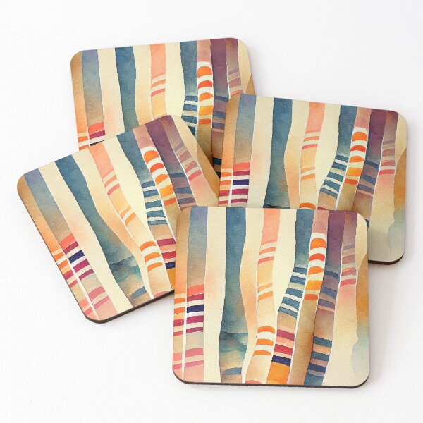 Item preview, Abstract of hand painted Bamboo on paper water-colored designed and sold by Fitbys.