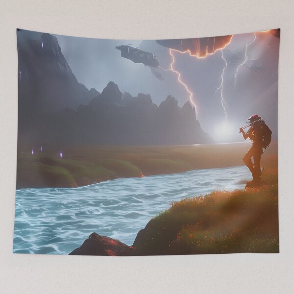 Item preview, The future - Running river  designed and sold by ElLocoMus.