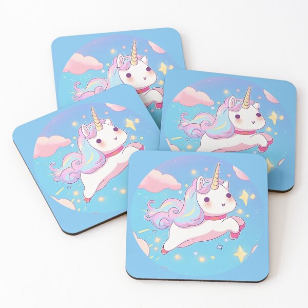 Item preview, Cute Jumping Unicorn designed and sold by duke818.