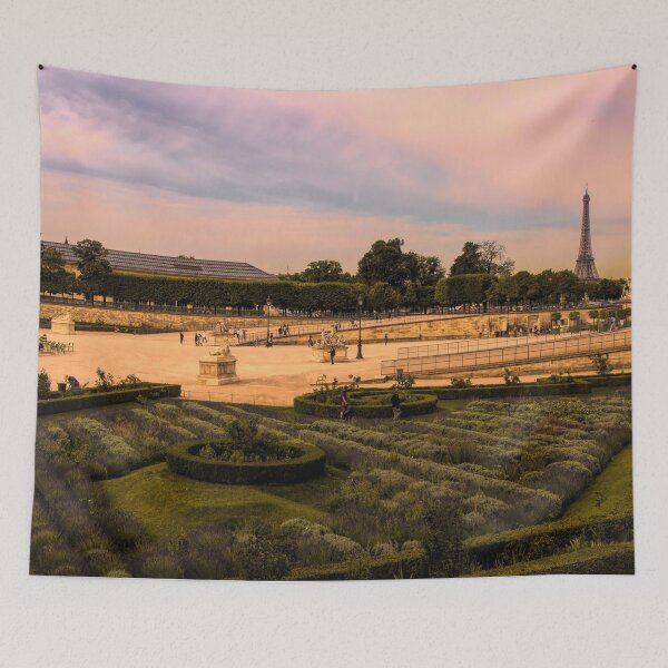Item preview, Sun Goes Down on Tuileries Gardens designed and sold by Marylou Badeaux.
