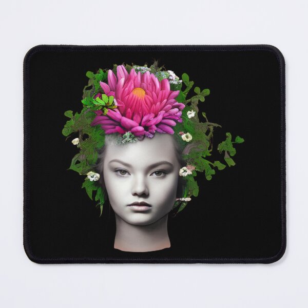 Item preview, Flowers growing out of head designed and sold by gramizzia.