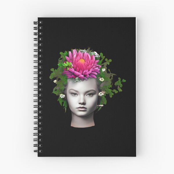 Item preview, Flowers growing out of head designed and sold by gramizzia.
