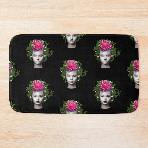 Item preview, Flowers growing out of head designed and sold by gramizzia.