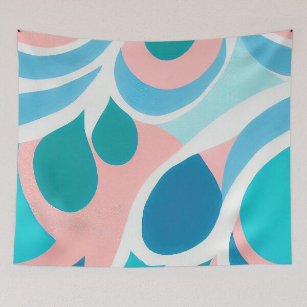 Item preview, Pastel Colored  Brushed  Drop Design designed and sold by Fitbys.