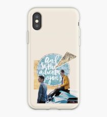 and so the adventure begins iPhone Case