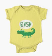 KIDS VEGAN CROC One Piece - Short Sleeve