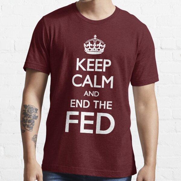 Item preview, KEEP CALM END THE FED designed and sold by rule30.