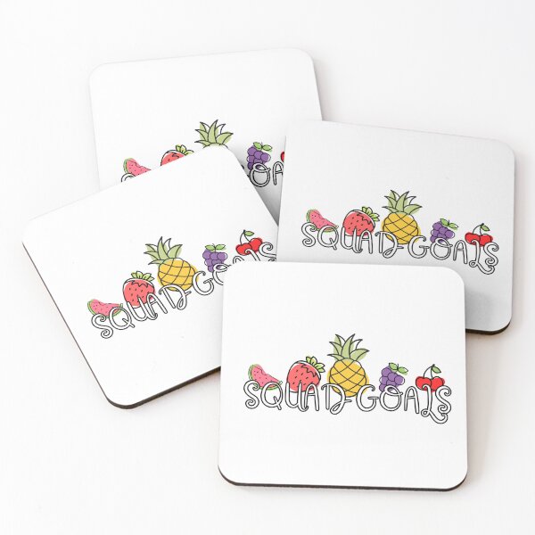 Item preview, Squad Goals Fruit Alternate White designed and sold by SortaPrettyOk.