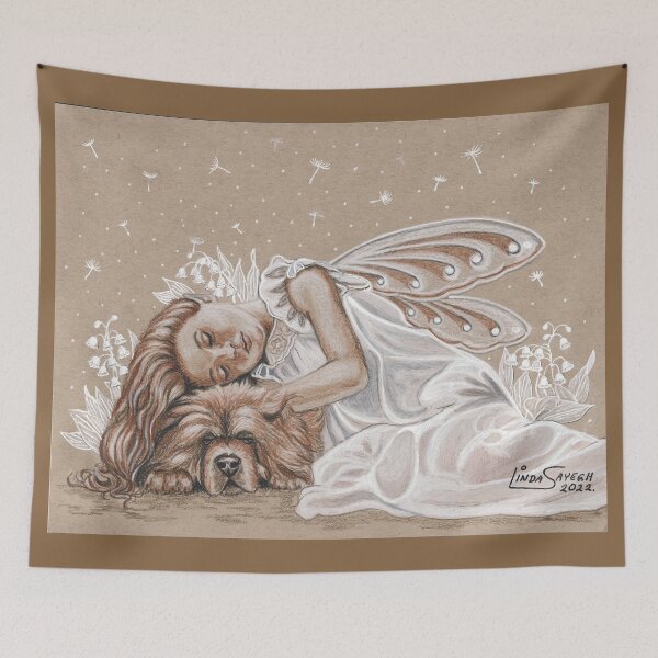 Item preview, Sweet Fairy Dreams designed and sold by LindaSayeghArt.