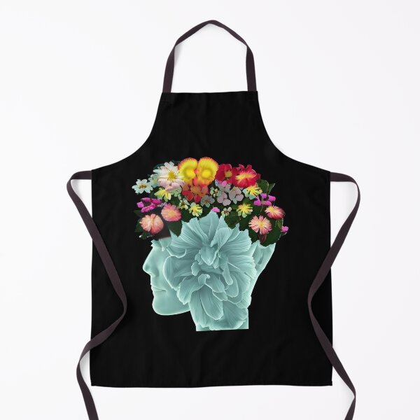 Item preview, Flowers growing out of head designed and sold by gramizzia.