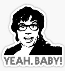 Austin Powers - Yeah baby! Sticker