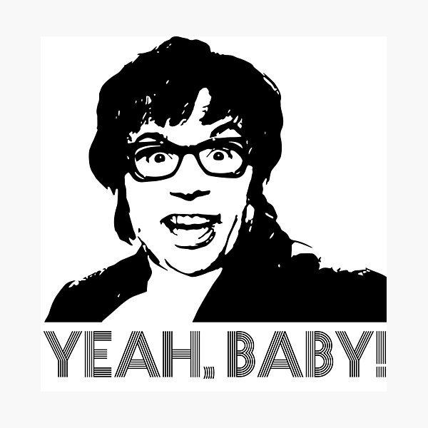 Austin Powers - Yeah baby! Photographic Print
