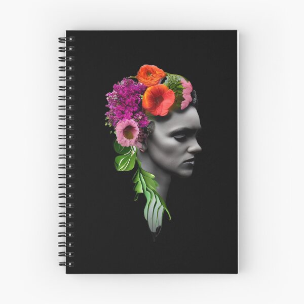 Item preview, Flowers growing out of head designed and sold by gramizzia.