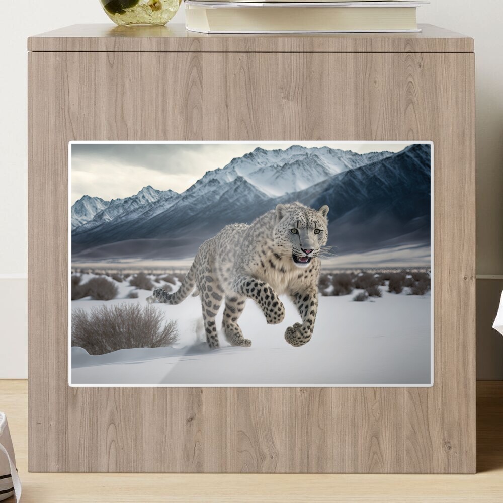 Snow Leopard Tumbler – Ericka Moore Photography & Design