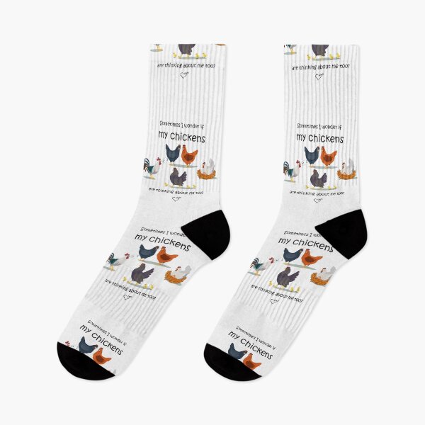 Item preview, Sometimes I wonder if my chickens are thinking about me too? designed and sold by YSNDESIGN.