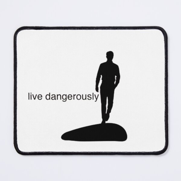 Item preview, Nietzsche's Mysterious and Funny Danger - Living Dangerously - Funny Philosophy T-shirt designed and sold by Yassinejayed.