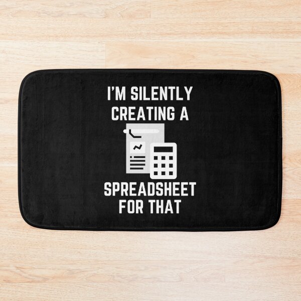 Item preview, I'm silently creating a spreadsheet for that funny accountant  designed and sold by yoshra.