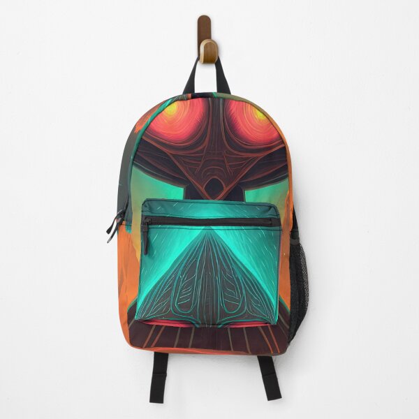 Item preview, Flatwoods Monster in the neon light designed and sold by VanKlin.