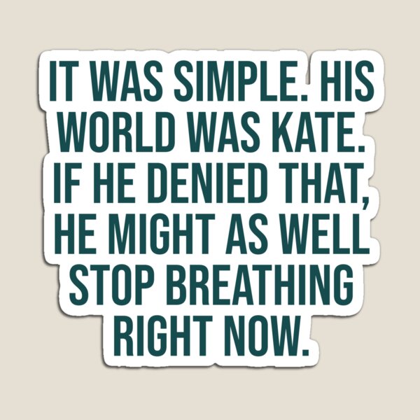 Aperçu de l'œuvre C'était simple. Son monde était Kate. - Julia Quinn - La Chronique des Bridgerton créée et vendue par Laura_S _13.