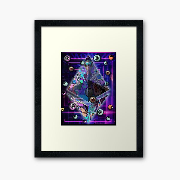 Item preview, Nft art Etheream bitcoin miracle world and space  designed and sold by Dodern.