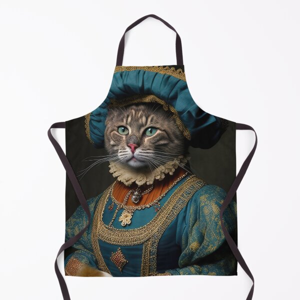 Item preview, Anthropomorphic cat wearing clothing from the middle ages designed and sold by RK - Shop.