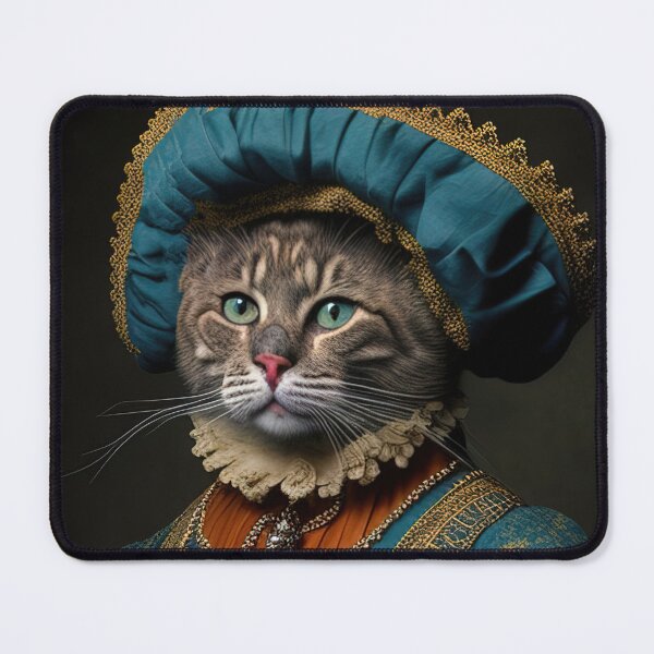Item preview, Anthropomorphic cat wearing clothing from the middle ages designed and sold by RK - Shop.