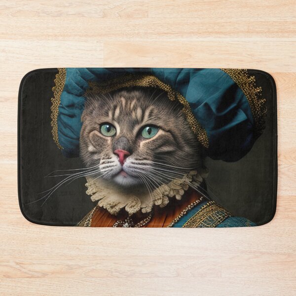 Item preview, Anthropomorphic cat wearing clothing from the middle ages designed and sold by RK - Shop.