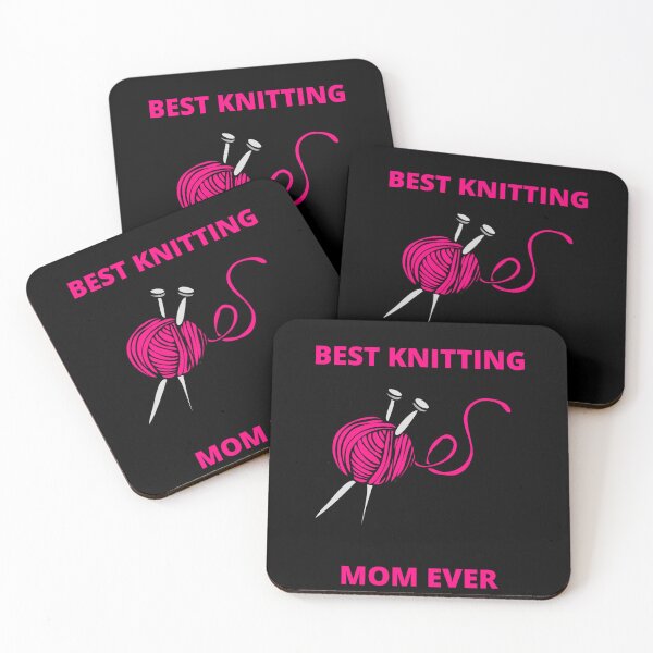 Item preview, BEST KNITTING MOM EVER designed and sold by Becir-Edits.