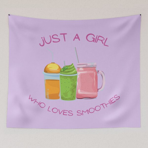 Item preview, Just A Girl Who Loves Smoothies designed and sold by GypsyGarou.