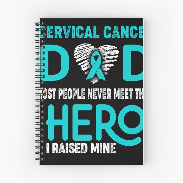 Item preview, Cervical Cancer DAD Most People Never Meet Their HERO I Raised Mine designed and sold by Tifrop.