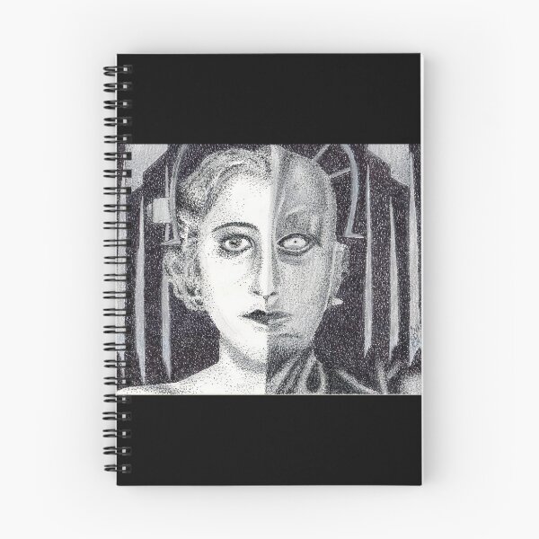 Item preview, Maria split image - Metropolis  designed and sold by DotInk.