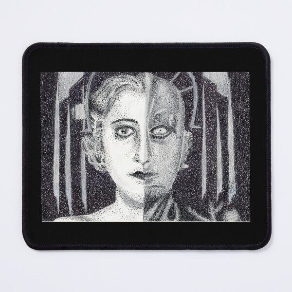 Item preview, Maria split image - Metropolis  designed and sold by DotInk.
