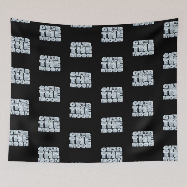 Item preview, Over The Moon - Space Astronaut Wordplay Space Design designed and sold by Kill Tony Fan Designs.