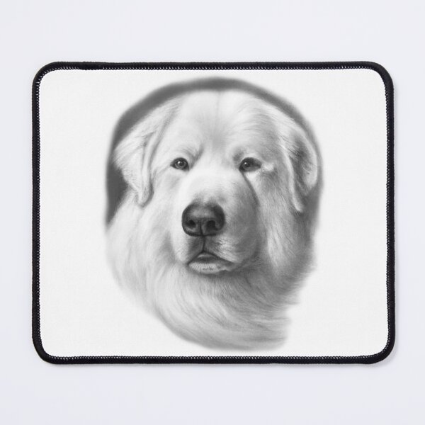 Item preview, Great Pyrenees Drawing | Beautiful Dog Art designed and sold by Portraits of Dogs.