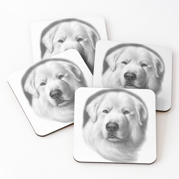 Item preview, Great Pyrenees Drawing | Beautiful Dog Art designed and sold by Portraits of Dogs.