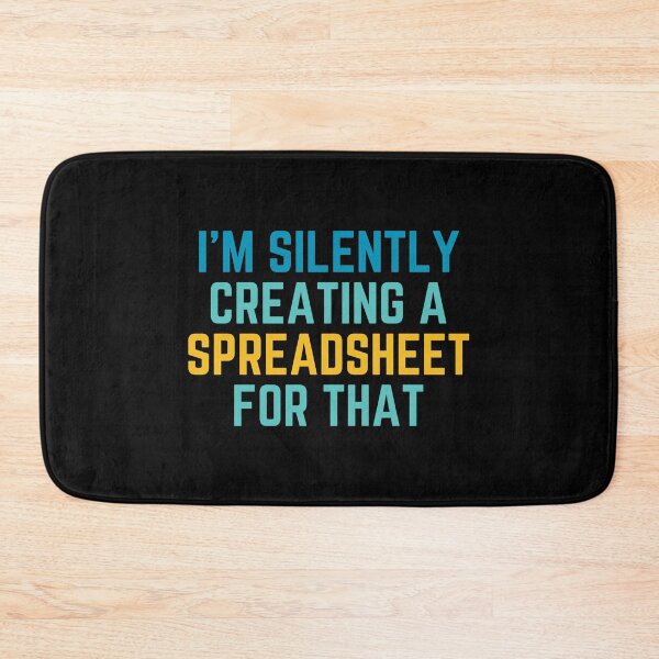 Item preview, I'm silently creating a spreadsheet for that funny accountant  designed and sold by yoshra.